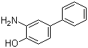 CAS # 1134-36-7, 3-Amino-4-hydroxybiphenyl, 3-Amino-1,1'-biphenyl-4-ol