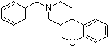 1-苄基-4-(2-甲氧基苯基)四氢吡啶分子结构 (CAS 113411-59-9)