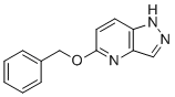 5-(苯基甲氧基)-1H-吡唑并[4,3-b]吡啶分子结构 (CAS 1134328-01-0)