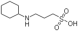 structure of CAS# 1135-40-6, 3-(环己胺)-1-丙磺酸