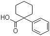 CAS # 1135-67-7, 1-Phenylcyclohexanecarboxylic acid, 1-Phenylcyclohexane-1-carboxylic acid