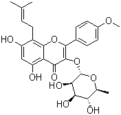 宝藿苷 I分子结构 (CAS 113558-15-9)