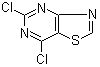 5,7-二氯噻唑并[4,5-d]嘧啶分子结构 (CAS 1137278-39-7)