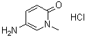 5-氨基-1-甲基-2(1H)-吡啶酮盐酸盐分子结构 (CAS 1137721-06-2)