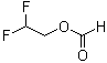 2,2-二氟乙醇甲酸酯分子结构 (CAS 1137875-58-1)