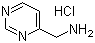 4-(氨基甲基)嘧啶盐酸盐分子结构 (CAS 1138011-17-2)