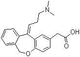 奥洛他定分子结构 (CAS 113806-05-6)