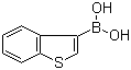 苯并噻吩-3-硼酸分子结构 (CAS 113893-08-6)