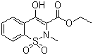 CAS # 113913-36-3, 2-Methyl-4-hydroxy-2H-1,2-benzothiazine-3-carboxylic acid ethyl ester 1,1-dioxide
