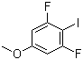 CAS 登录号：1140622-69-0, 1,3-二氟-2-碘-5-甲氧基苯