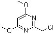 2-(氯甲基)-4,6-二甲氧基嘧啶分子结构 (CAS 114108-86-0)