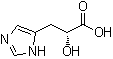 (alphaR)-alpha-羟基-1H-咪唑-5-丙酸分子结构 (CAS 1141479-01-7)