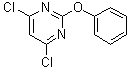 4,6-二氯-2-苯氧基嘧啶分子结构 (CAS 1141923-61-6)