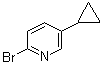 structure of CAS# 1142197-14-5, 2-溴-5-环丙基吡啶
