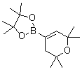 2,2,6,6-四甲基-4-(4,4,5,5-四甲基-[1,3,2]二氧硼杂环戊烷-2-基)-3,6-二氢-2H-吡喃分子结构 (CAS 1142363-56-1)