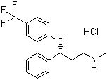 R-(-)-Fluoxetine hydrochloride molecular structure (CAS 114247-09-5)