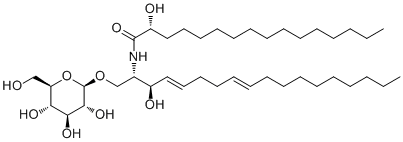 structure of CAS# 114297-20-0, 大豆脑苷 I