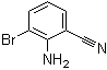 structure of CAS# 114344-60-4, 2-Amino-3-bromobenzonitrile