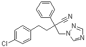 腈苯唑分子结构 (CAS 114369-43-6)