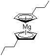 structure of CAS# 114504-74-4, Bis(n-propylcyclopentadienyl)magnesium