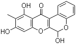 黄细心酮 B分子结构 (CAS 114567-34-9)