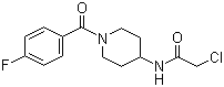 CAS 登录号：1146080-22-9, 2-氯-N-[1-(4-氟苯甲酰基)-4-哌啶基]乙酰胺