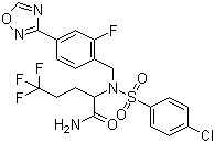 structure of CAS# 1146699-66-2, BMS-708163