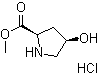 CAS # 114676-59-4, (2R,4R)-4-Hydroxypyrrolidine-2-carboxylic acid methyl ester hydrochloride