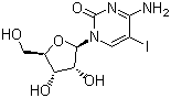 5-碘胞苷分子结构 (CAS 1147-23-5)