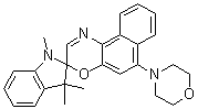 1,3-二氢-1,3,3-三甲基-6'-(4-吗啉基)-螺[2H-吲哚-2,3'-[3H]萘并[2,1-b][1,4]恶嗪]分子结构 (CAS 114747-48-7)