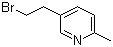 CAS # 1147893-28-4, 5-(2-Bromoethyl)-2-methylpyridine