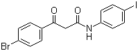 CAS 登录号：1148041-59-1, 4-溴-N-(4-碘苯基)-beta-氧代苯丙酰胺