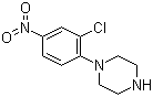 structure of CAS# 114878-60-3, 1-(2-氯-4-硝基苯基)哌嗪
