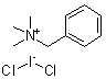 structure of CAS# 114971-52-7, Benzyltrimethylammonium dichloroiodate