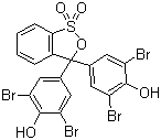 structure of CAS# 115-39-9, Bromophenol Blue