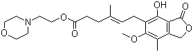 吗替麦考酚酯分子结构 (CAS 115007-34-6)