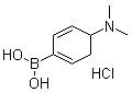 structure of CAS# 1150114-73-0, 4-(二甲基氨基)苯硼酸盐酸盐
