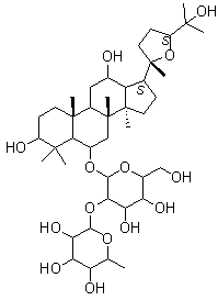拟人参皂苷 F11分子结构 (CAS 115038-42-1)