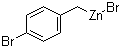 4-溴苄基溴化锌分子结构 (CAS 115055-85-1)