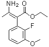 CAS 登录号：1150560-40-9, (alphaZ)-alpha-(1-氨基亚乙基)-2-氟-3-甲氧基苯乙酸乙酯