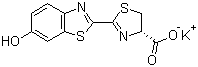 structure of CAS# 115144-35-9, D-Luciferin potassium salt