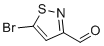 5-溴-3-异噻唑甲醛分子结构 (CAS 1151801-49-8)