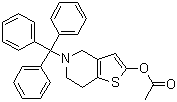 CAS # 1151904-83-4, 4,5,6,7-Tetrahydro-5-(triphenylmethyl)-thieno[3,2-c]pyridin-2-ol 2-acetate