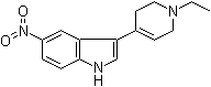structure of CAS# 1152720-77-8, 3-(1-乙基-1,2,3,6-四氢吡啶-4-基)-5-硝基-1H-吲哚