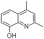 2,4-二甲基-8-羟基喹啉分子结构 (CAS 115310-98-0)