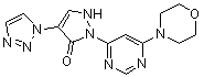 Molidustat分子结构 (CAS 1154028-82-6)