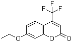 structure of CAS# 115453-82-2, 7-Ethoxy-4-(trifluoromethyl)coumarin
