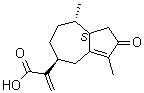 CAS # 115473-63-7, Rupestonic acid, (5S,8S,8aS)-1,2,4,5,6,7,8,8a-Octahydro-3,8-dimethyl-alpha-methylene-2-oxo-5-azuleneacetic acid