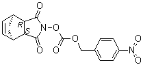 碳酸 rel-(3aR,4S,7R,7aS)-1,3,3a,4,7,7a-六氢-1,3-二氧代-4,7-甲桥-2H-异吲哚-2-基 (4-硝基苯基)甲基酯分子结构 (CAS 1154758-31-2)