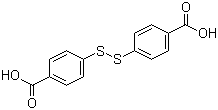 structure of CAS# 1155-51-7, 4,4'-Dithiobisbenzoic acid